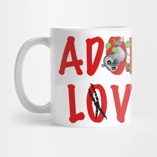 Adopt Love - Mr. Congo, the Congo African Grey! Mug